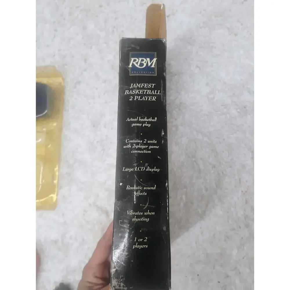 RBM Excalibur Jam Fest Basketball 2 Player Connection New Open Box Sports Hoops